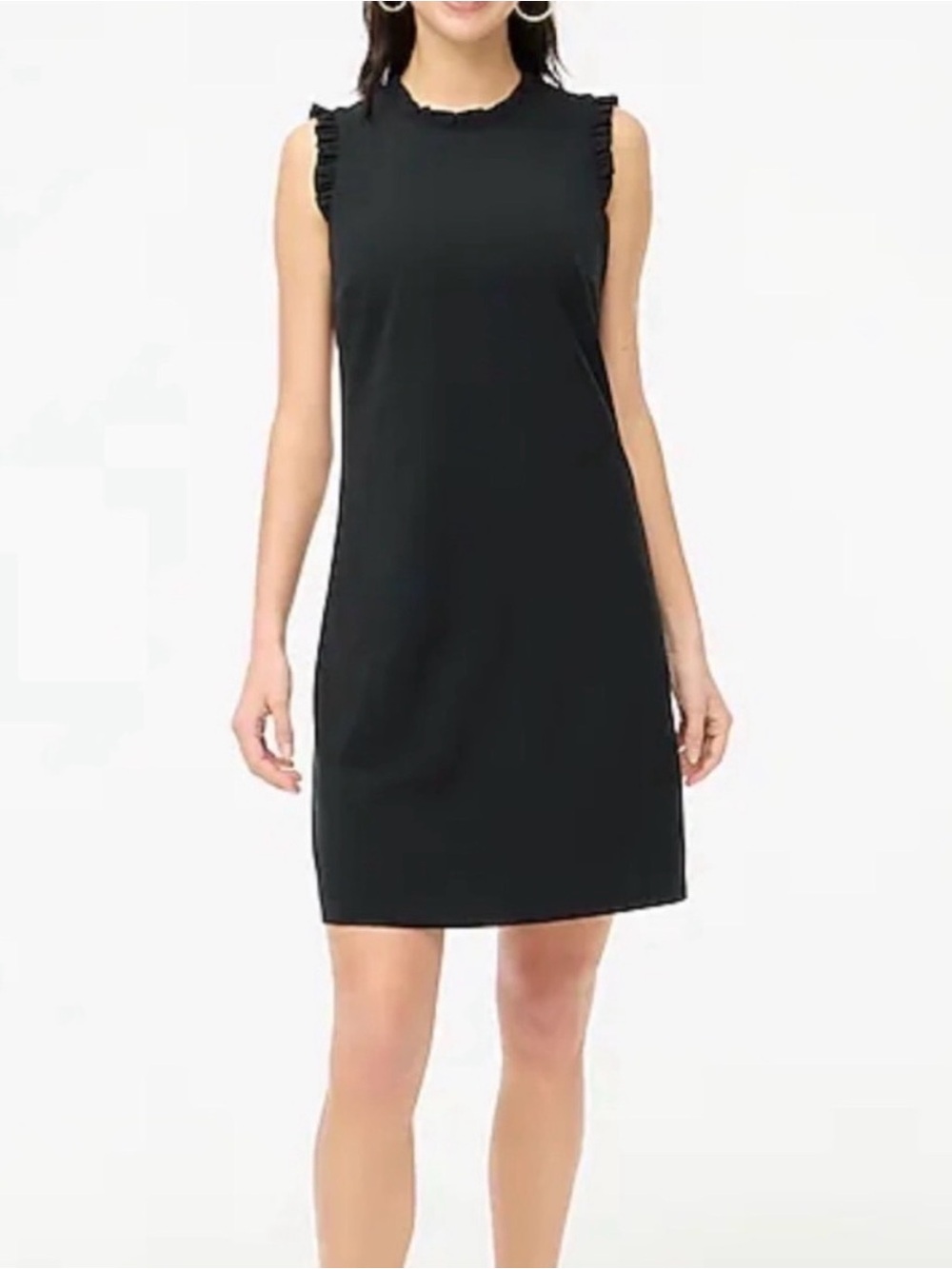 J Crew Factory Ruffleneck Dress